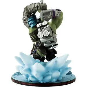 Figura Quantum Mechanix Hulk Thor Ragnarok Q-fig Max Diorama | Cuotas sin interés